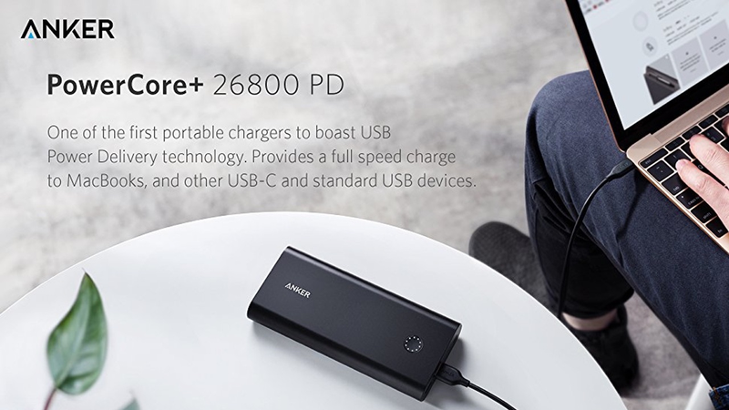 Anker PowerCore+ 26800, $88 with code KINJA879